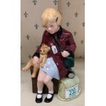 Royal Doulton character figure The Girl Evacuee HN3203: