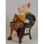 Royale Stratford for Compton Woodhouse figure Mr Pig:
