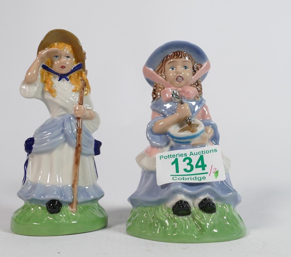 Wade Limited Edition figures form Nusery Rhyme Collection to include: Little Bo Peep & Little miss