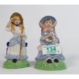 Wade Limited Edition figures form Nusery Rhyme Collection to include: Little Bo Peep & Little miss