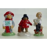 Wade Novelty figure to include: Womble, Paddingtons snowy day, Collectus(3)