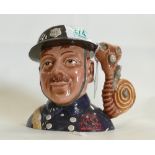 Royal Doulton Intermediate Character Jug Fireman D7215: