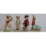 Royal Doulton Bunnykins to include Little bo peep DB220: Irishman DB178 (limited edition),