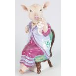 Royale Stratford for Compton Woodhouse figure Mrs Pig: