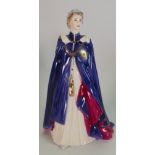 Royal Worcester Limited Edition Figure: Queen Elizabeth II, to commemorate Th Queens Golden