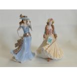 Royal Worcester Figure for High Society series: Ladies Day & Tea at the Ritz(2)