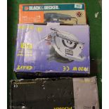 Pro Branded Electric Planer: Black & Decker Sander & Craft Branded Circular Saw(3)