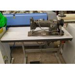 seiko stw-8b industrial sewing machine: in mounted table