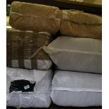 A quantity of sawdust and animal bedding.