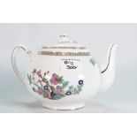 Duchess China Floral decorated tea pot: