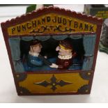 A reproduction punch and judy novelty item: