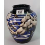Moorcroft Weeping Willow limited Edition Vase: height 20cm