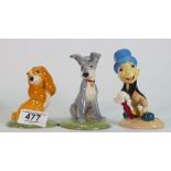 Royal Doulton Disney Showcase figures: Lady,