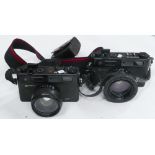 Yashica G GT & GTN Electro 35mm film cameras: