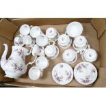 A mixed collection of items to include Royal Albert Lavender rose coffee set: Coffee pot ( lid A/F),