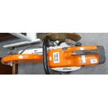 Stihl TS400 Saw Petrol Disc Cutter: with additional blades