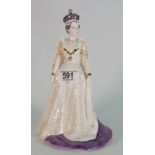 Coalport Figure Queen Elizabeth II: limited edition