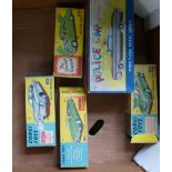 A collection of Boxed Corgi & Tinplate Toy cars to include: 246 Chrysler Imperial,