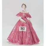 Royal Worcester for Compton Woodhouse Figure Queen Elizabeth The Queen Mother: Limited Edition