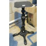 Metal Pub Table Base: