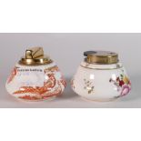 Royal crown Derby Red Aves: and Derby posy lighters x2