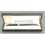 Vintage Sheaffers fountain pen: boxed with paperwork.