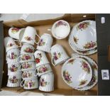 Lord Nelson & Chodziez Floral Patterned Tea ware: