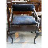 1920 Mahogany Armchair Cam ode: