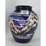 Moorcroft Weeping Willow limited Edition Vase: height 20cm