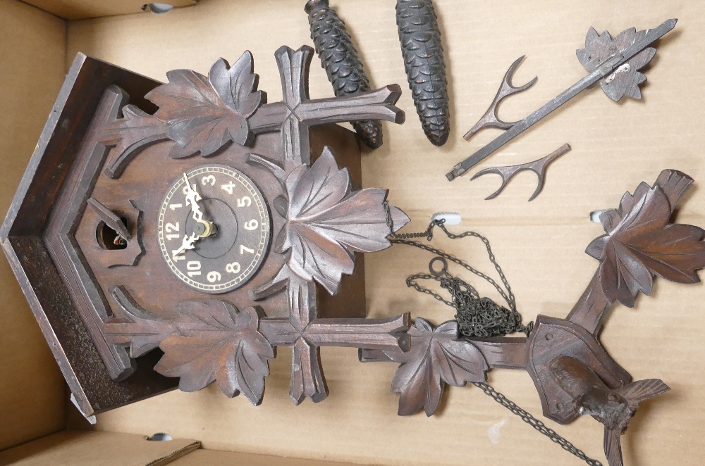 Early 20th Century Swiss Cuckoo Clock: