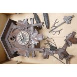 Early 20th Century Swiss Cuckoo Clock: