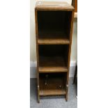 Oak 3 Tier Small Bookcase: