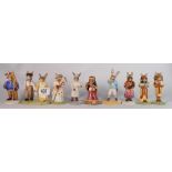 A collection of Royal Doulton to include: Ankhesenamun DB295, Tutankhamun DB296,