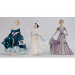 Royal Doulton Seconds Lady Figures: Janine HN2461,