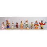 A collection of Royal Doulton Bunnykins to include: Clarissa the Clown DB331,