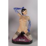 Peggy Davies Erotic Megan figurine: artist original colourway 1/1 by M Jackson