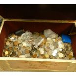 A Large Collection of Uk and Foreign Coinage: