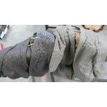 A collection of six gents tweed jackets: approx size medium (6)