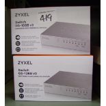 Zyxel switch model GS-108B B3: x 10.