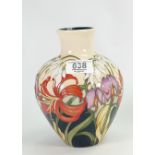 Moorcrfot March Morning vase: limited edition 16/40 and signed by designer Kerry Goodwin.