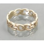 9ct gold eternity ring: 2.