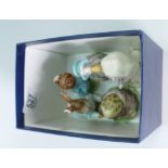 Beswick Beatrix Potter Figures to include all with damages(5):