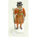 Goebel Chief Yoeman Warder figure: height 23cm