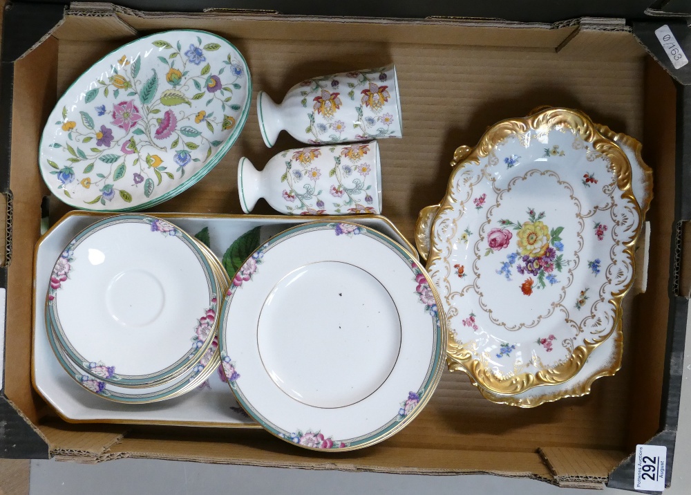 A mixed collection of items to include: Royal Doulton Orchard Hill tea ware,