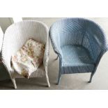 Two Llyod Loom Type Chairs(2)