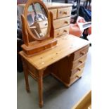 Modern pine Dressing Table: