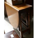 Oak Drop Leaf Table: