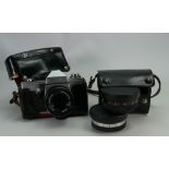 Practica LTL 35mm Film Camera: Pentacon Auto 50mm lens fitted,