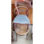 Bentwood Chair & Child Upholstered Style Chair(2)