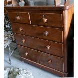 Edwardian Chest of 2 Over 3 Drawers: